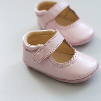 Abbey Shoes in Baby Pink (Defect)