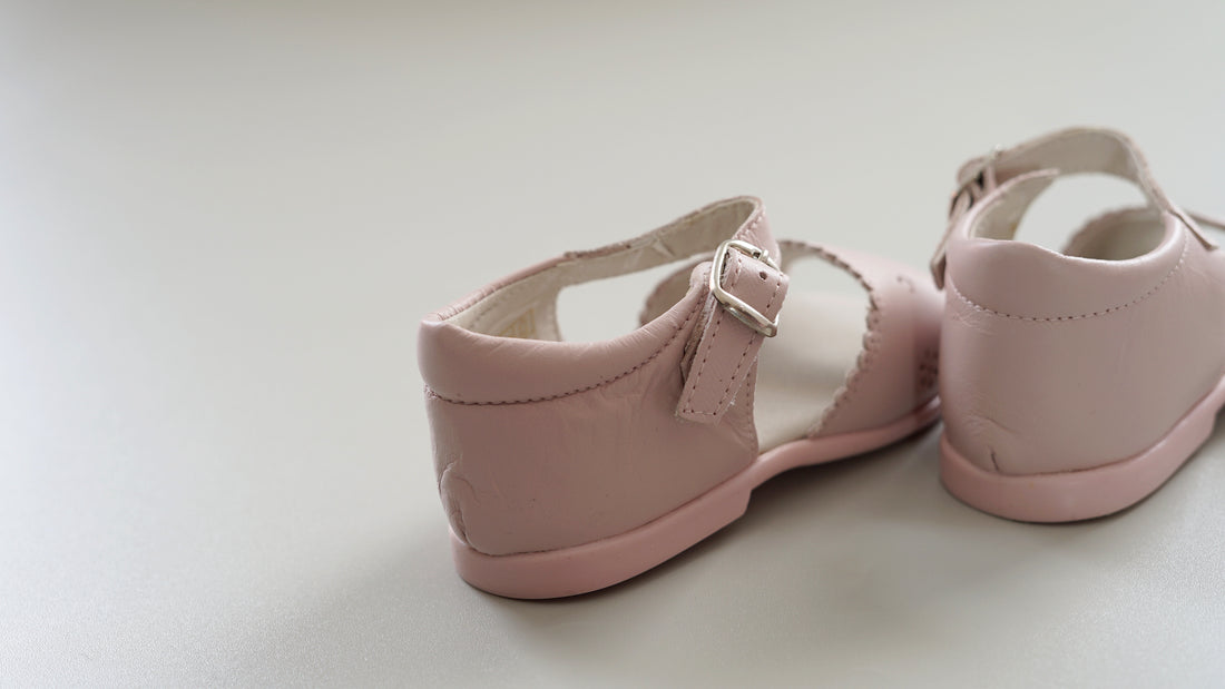 Belfast Shoes in Baby Pink (Defect)
