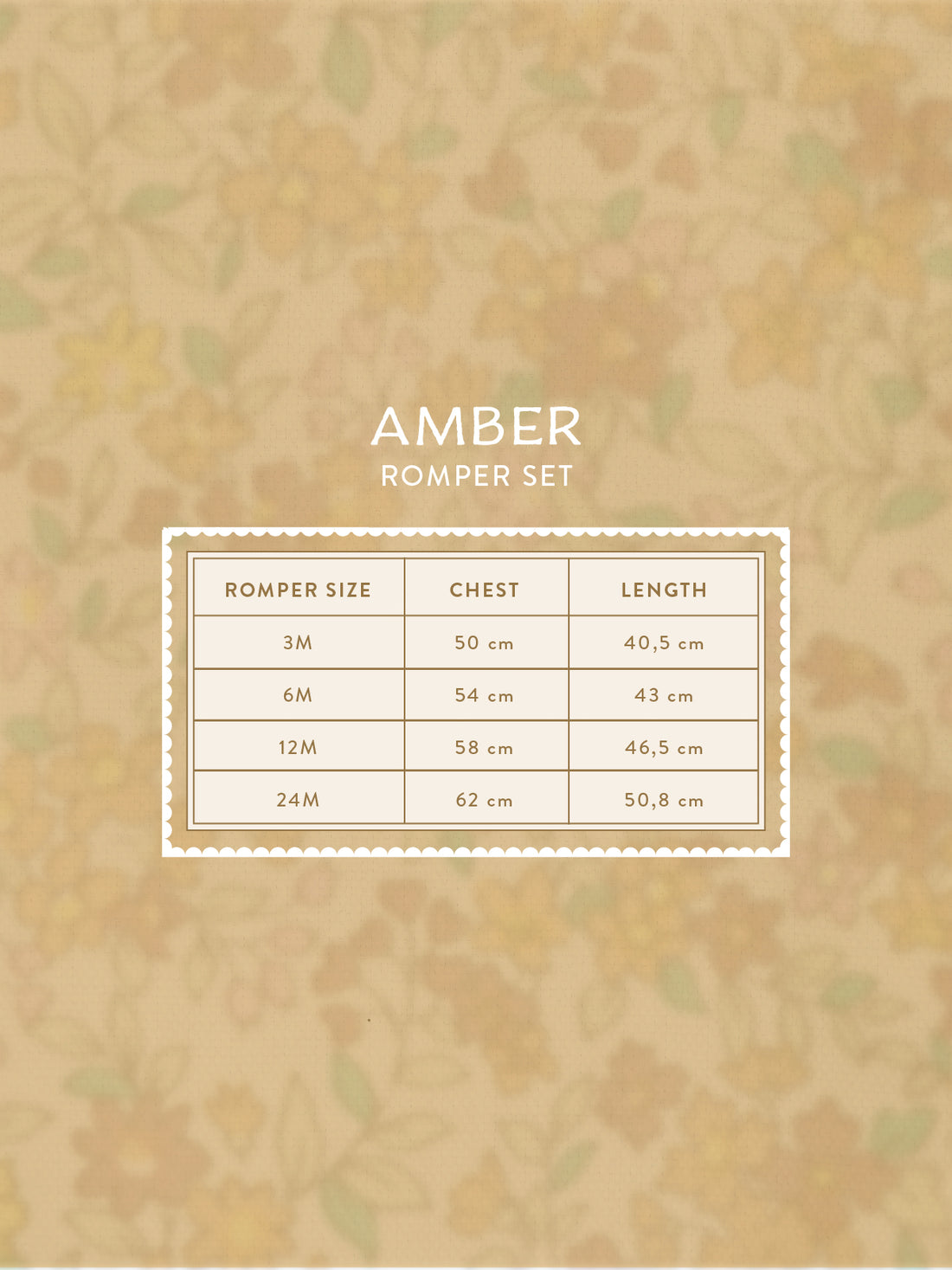Amber Romper Set