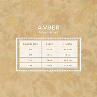 Amber Romper Set