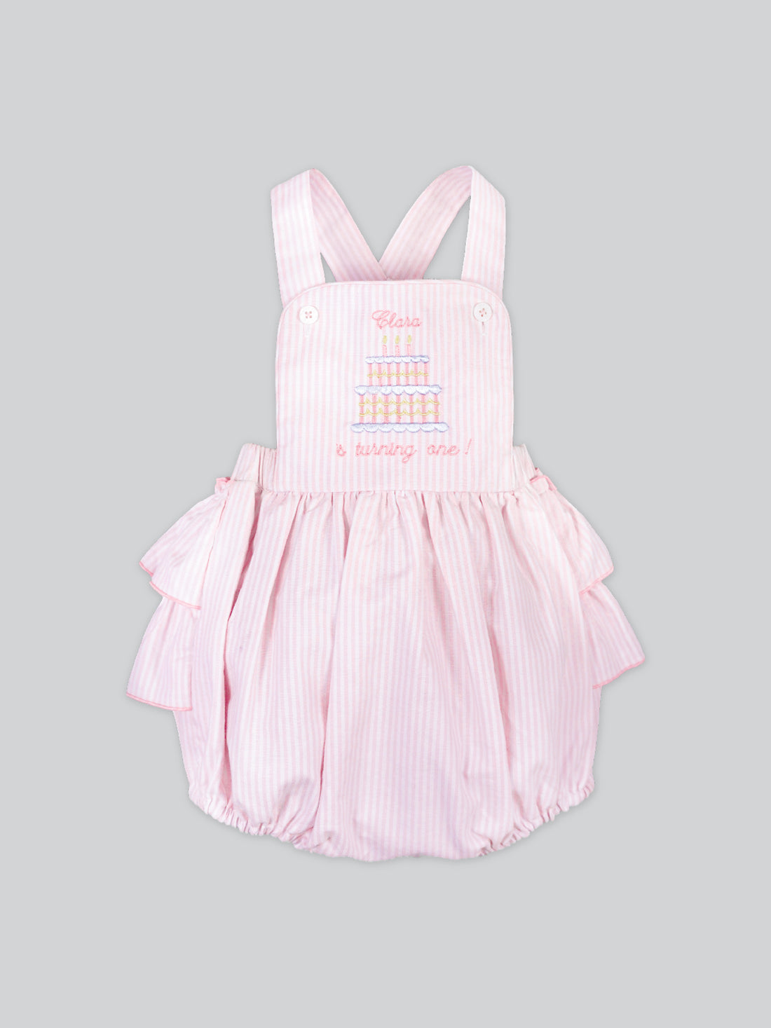 Smash Cake Romper for Girls