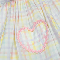 Confetti Dress in Rainbow Gingham