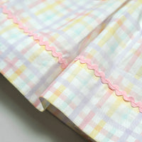 Confetti Dress in Rainbow Gingham