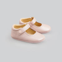 Abbey Shoes in Baby Pink (Defect)