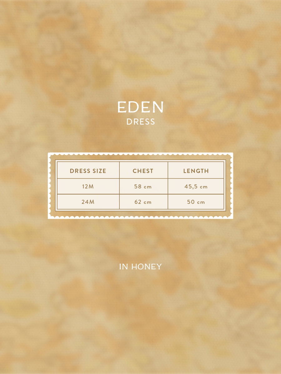 Eden Dress in Honey