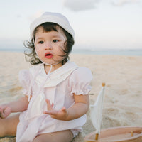 Fisher Romper in Baby Pink