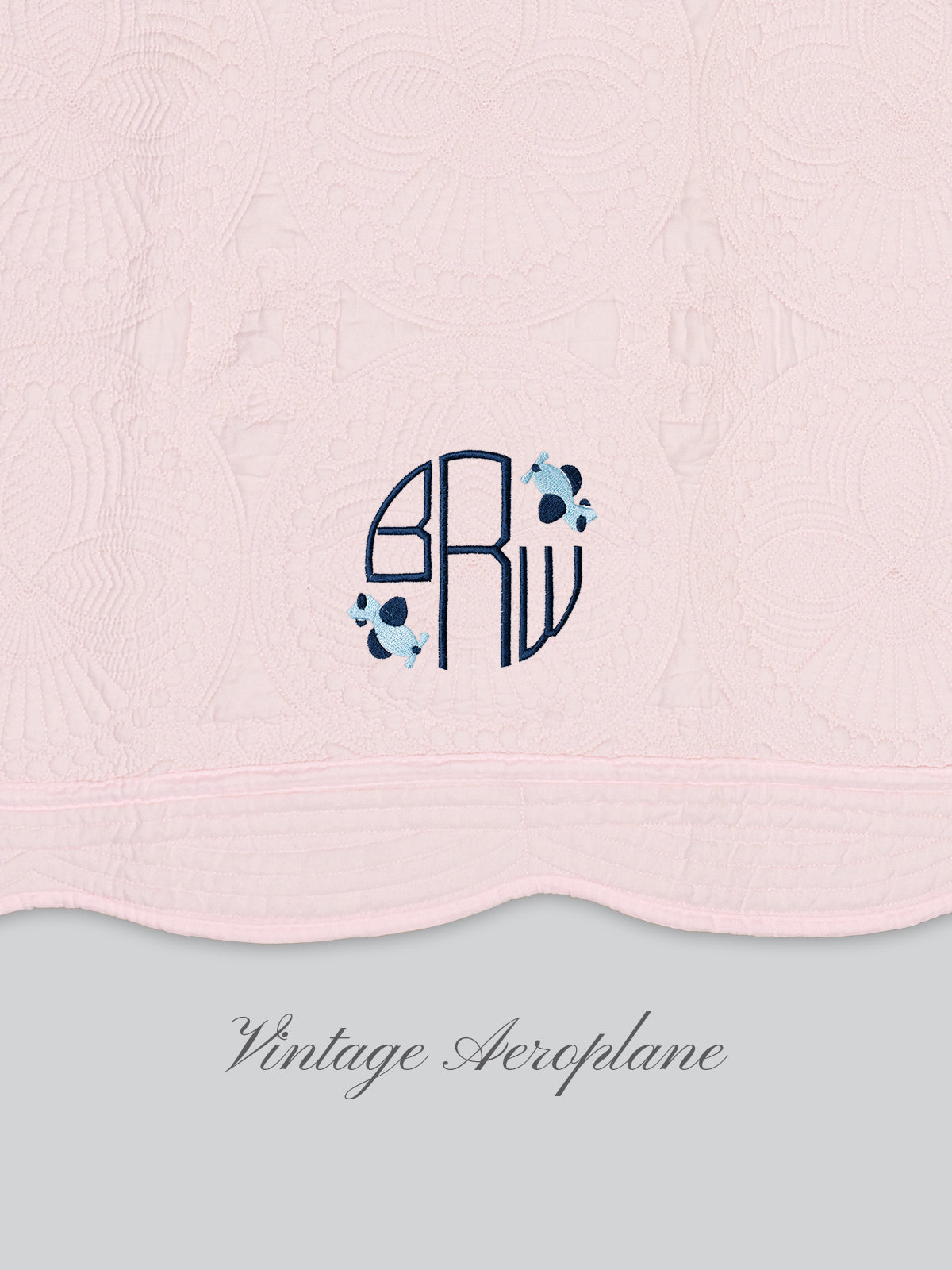 Heirloom Blanket in Blush Pink