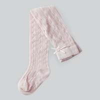 Baby Bow Cotton Mesh Tights