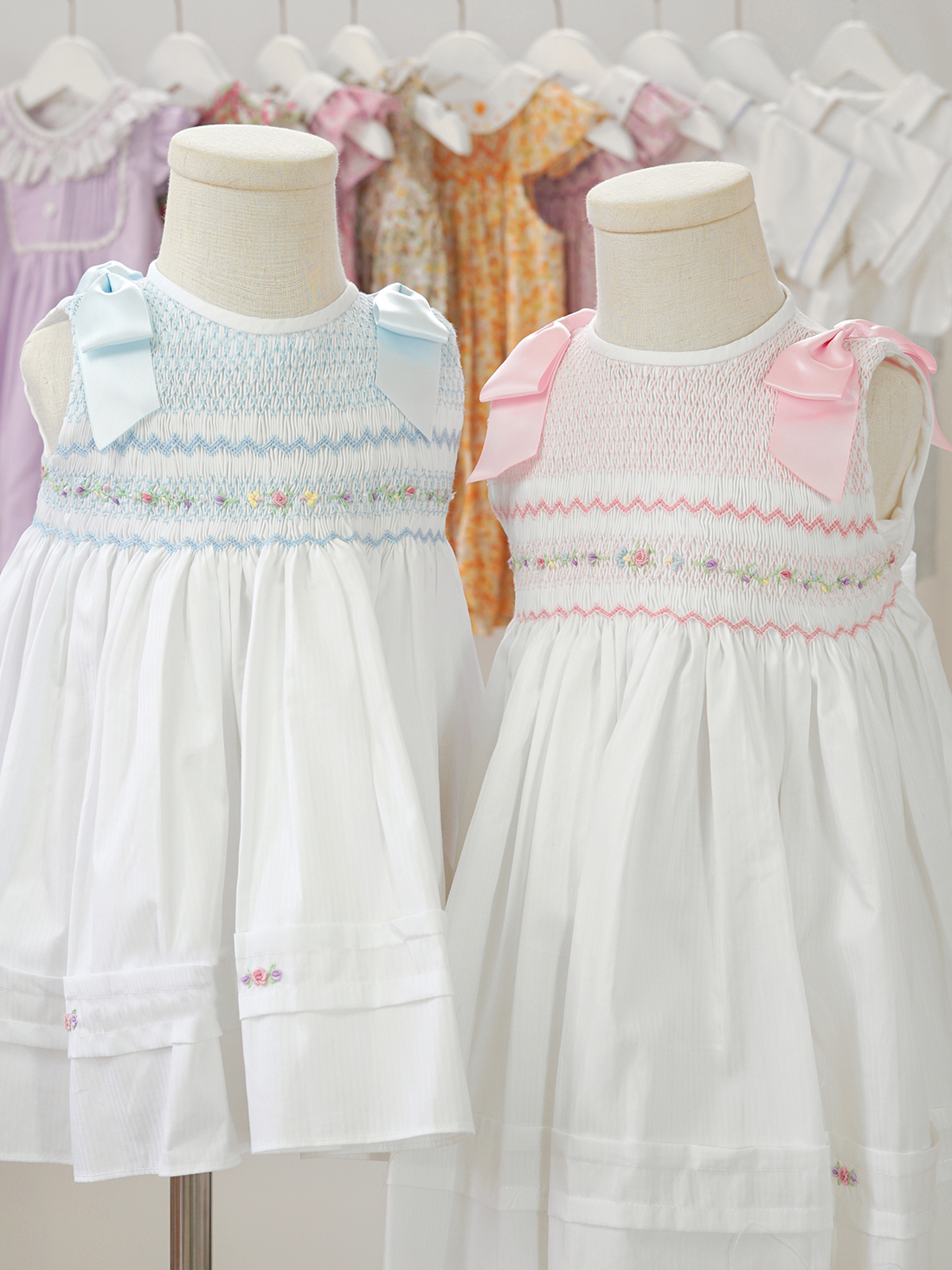 Milou Dress in Baby Pink