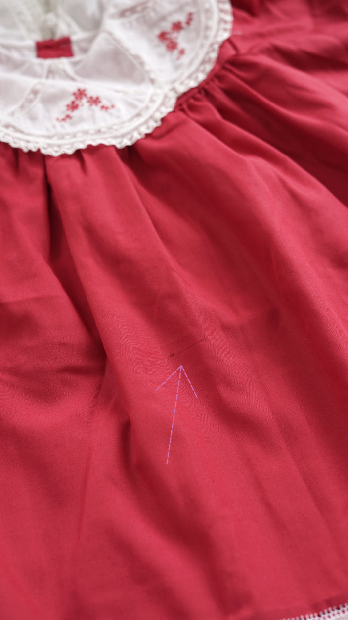 Ruby Dress (Defect)