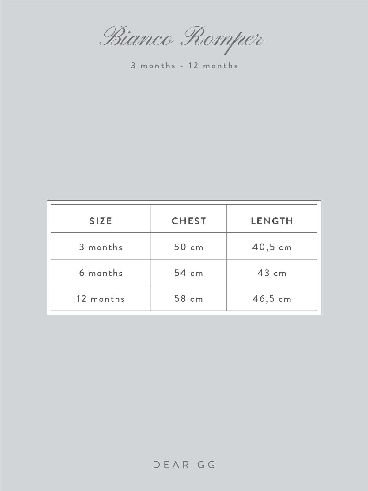 Bianco Romper (Shipping starts from 7 March)