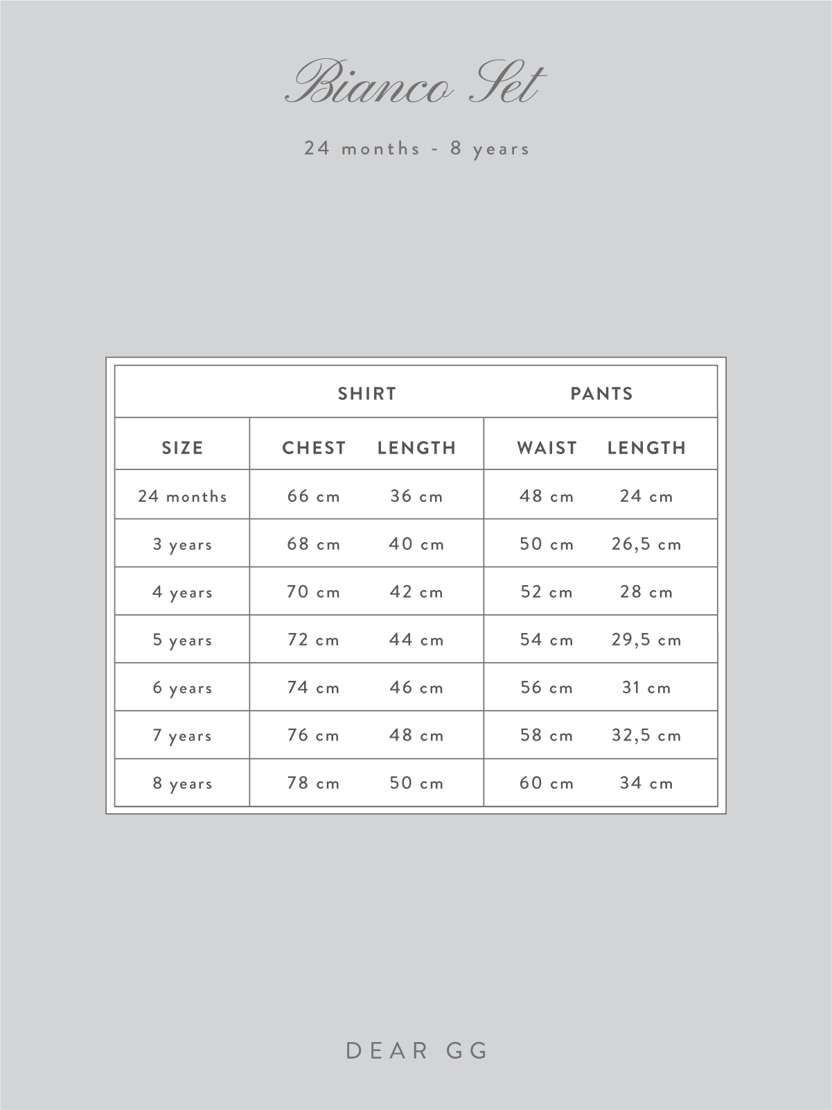 Bianco Set (Shipping starts from 5 March)