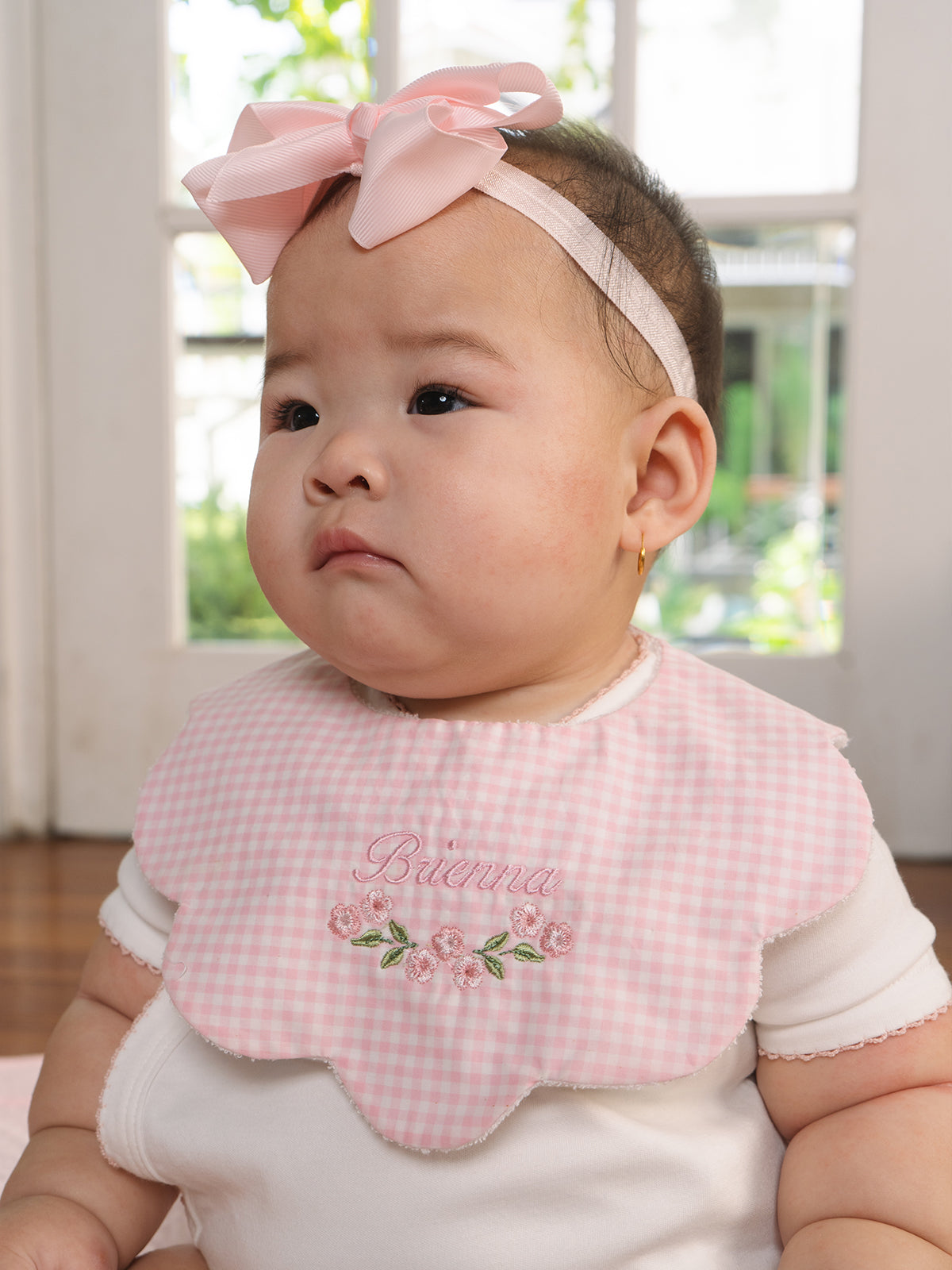 Soft Petal Bib Bundle in Pink
