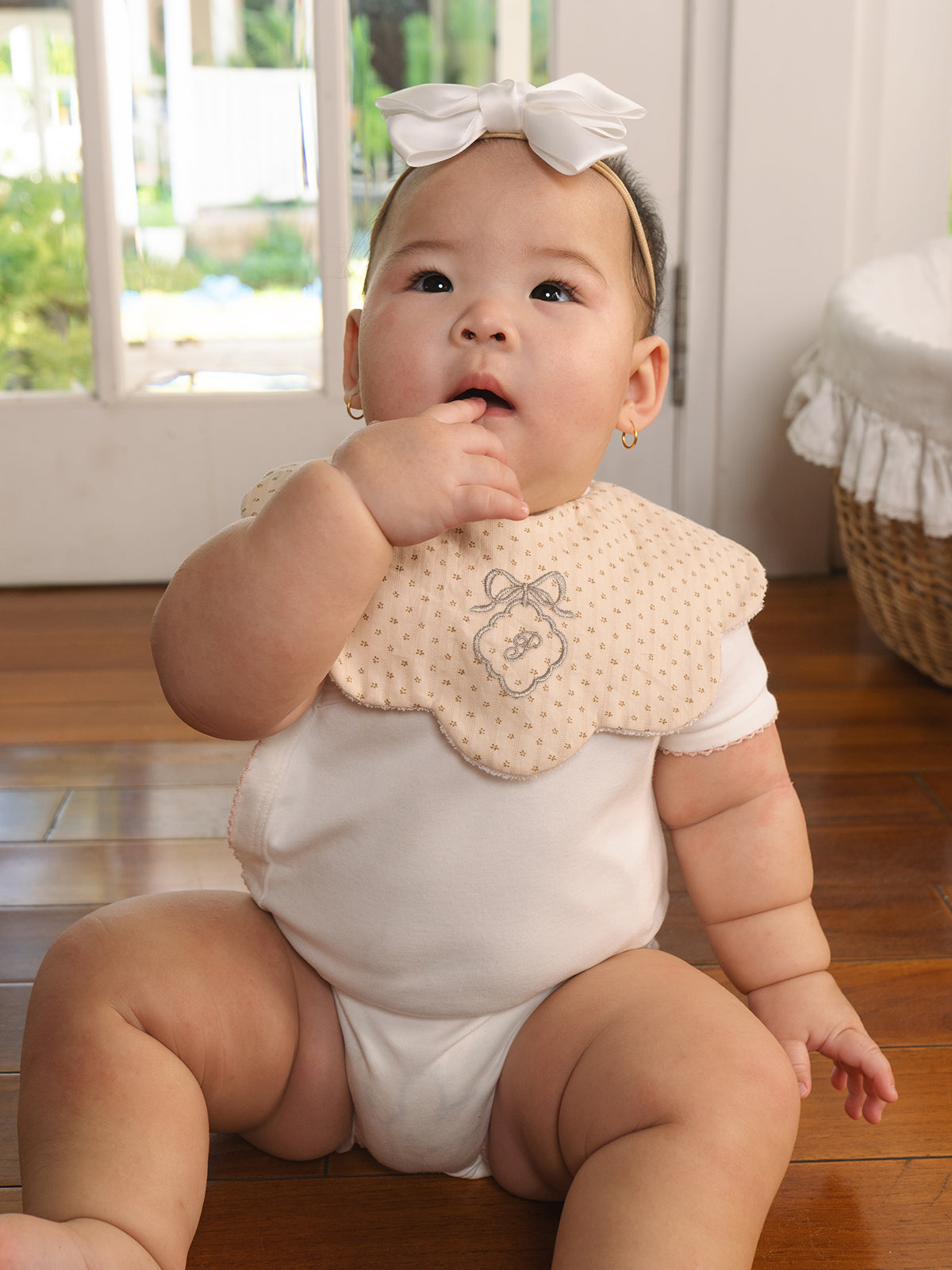 Soft Petal Bib Bundle in Pink