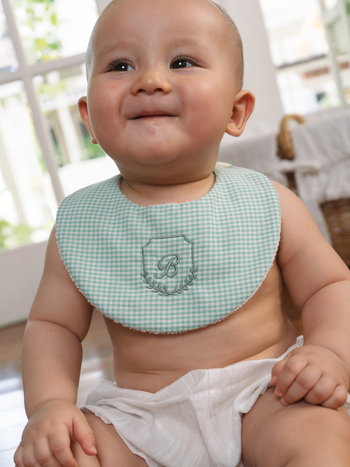 Soft Rounded Bib Bundle in Mint