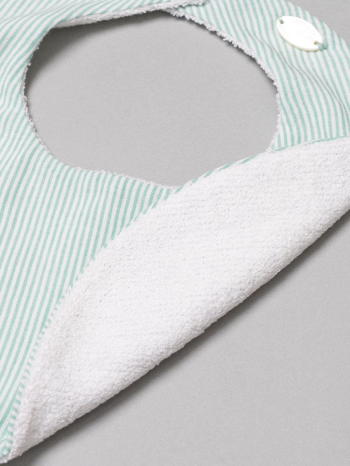 Soft Rounded Bib Bundle in Mint