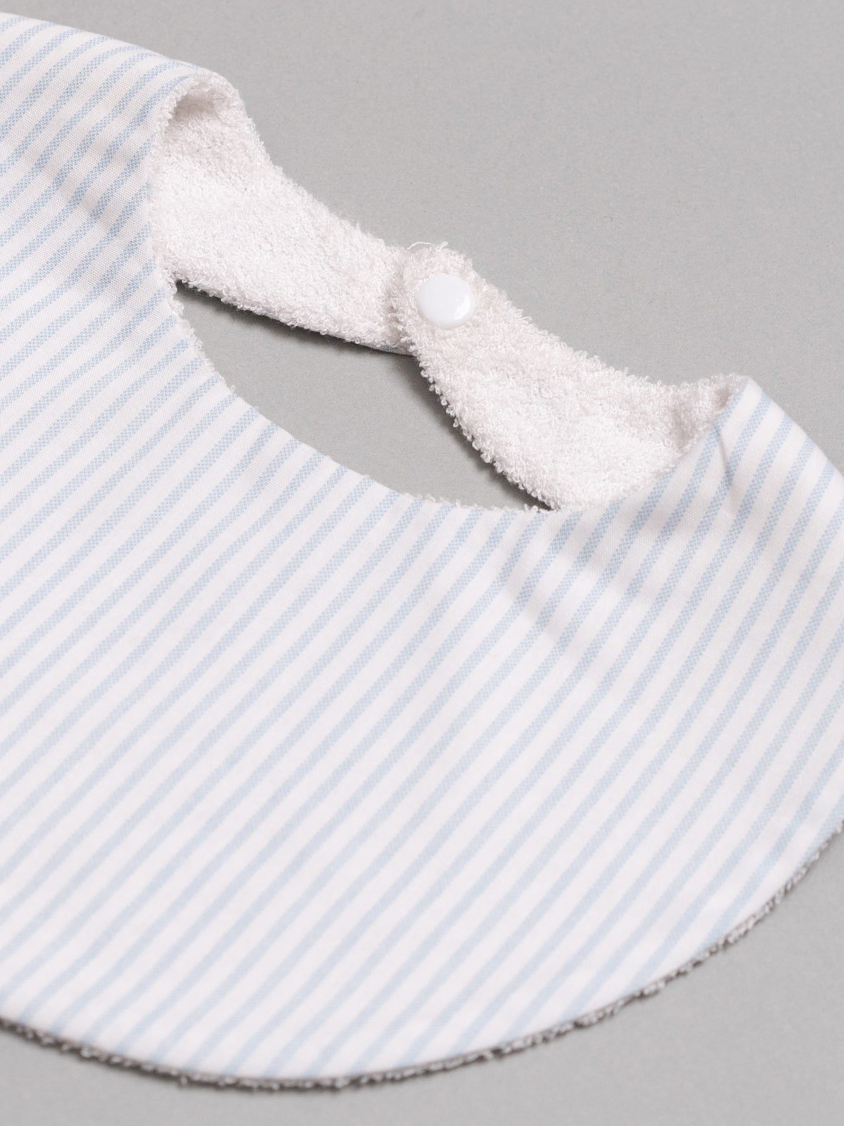 Soft Rounded Bib Bundle in Blue