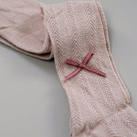 Breathable Cotton Tights  (Stocking) in Dusty Rose