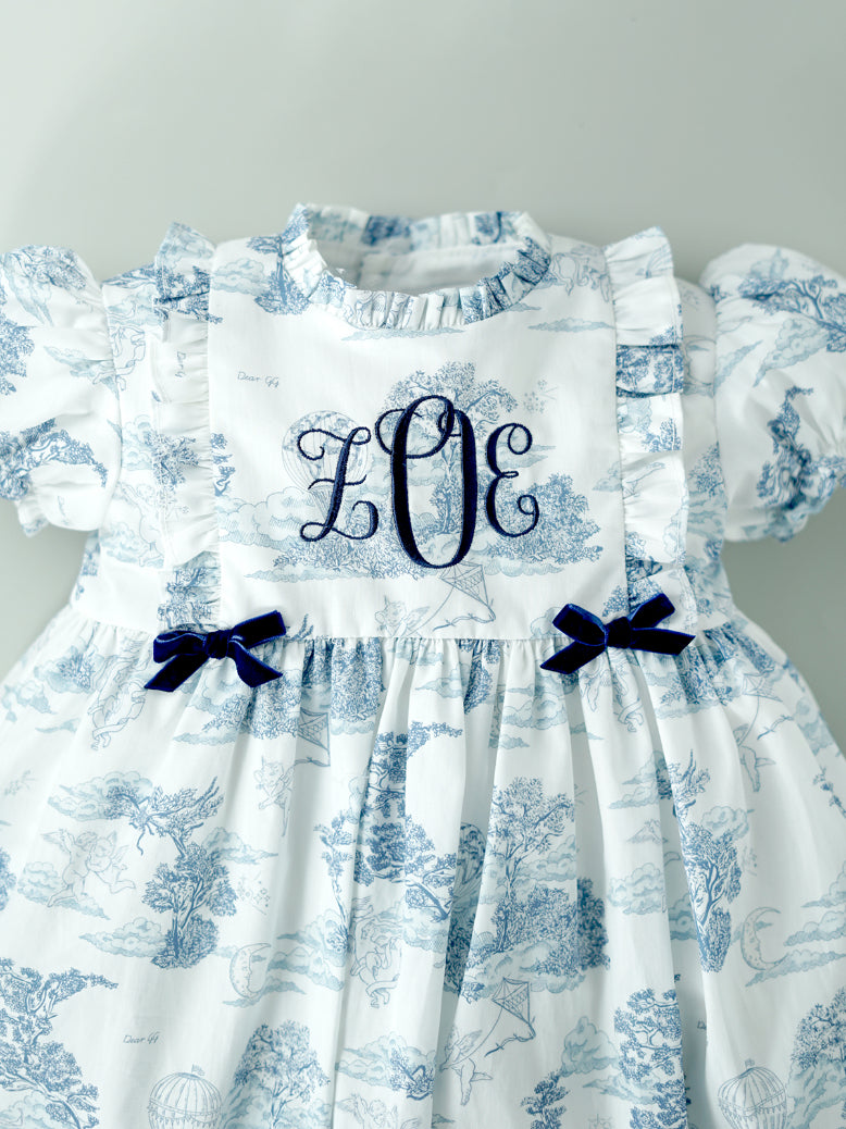 Isabelle Dress in French Blue
