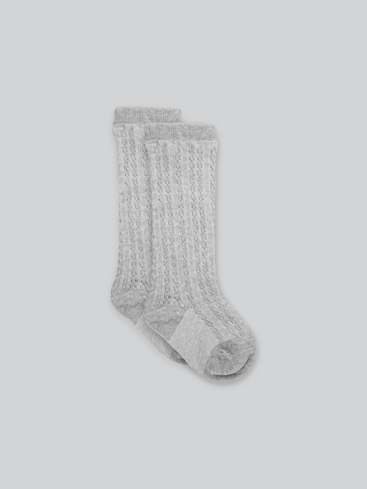 Textured No. 1 Cotton Knee-High Socks