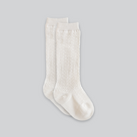 Textured No. 1 Cotton Knee-High Socks