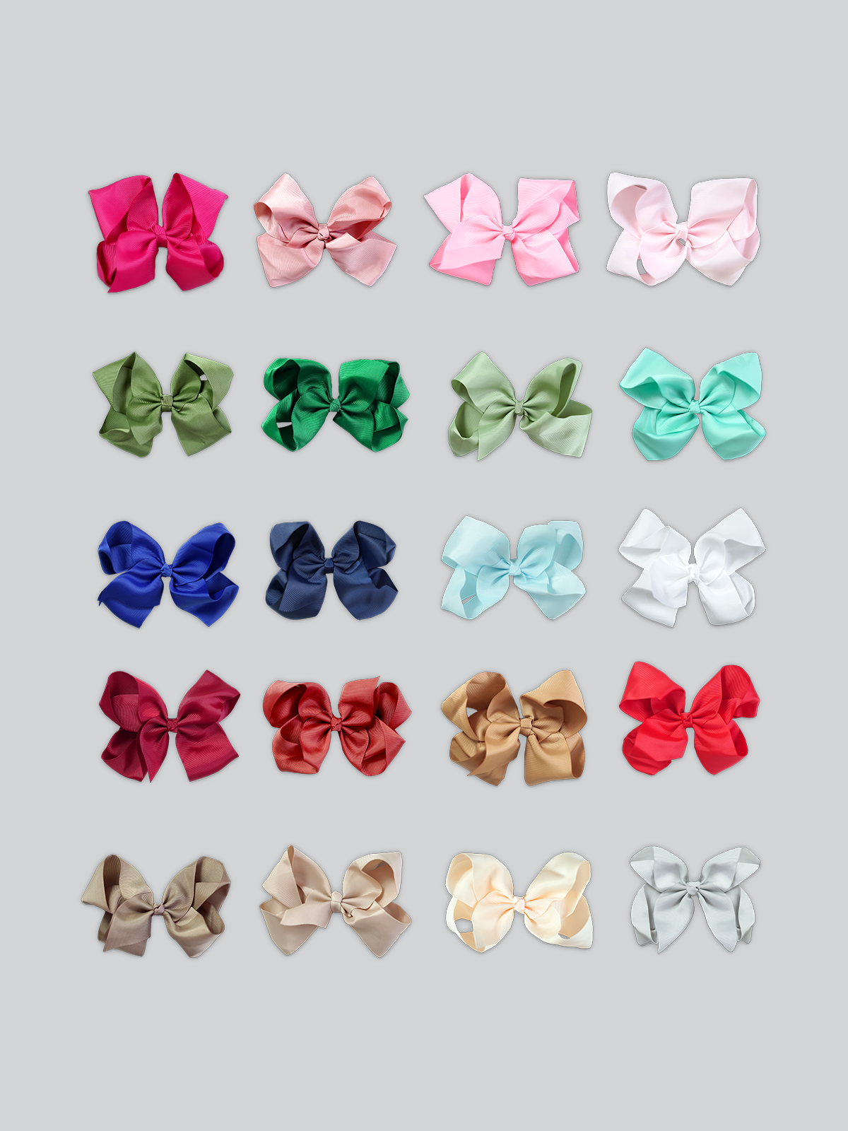 Chunky Bow Hair Clip