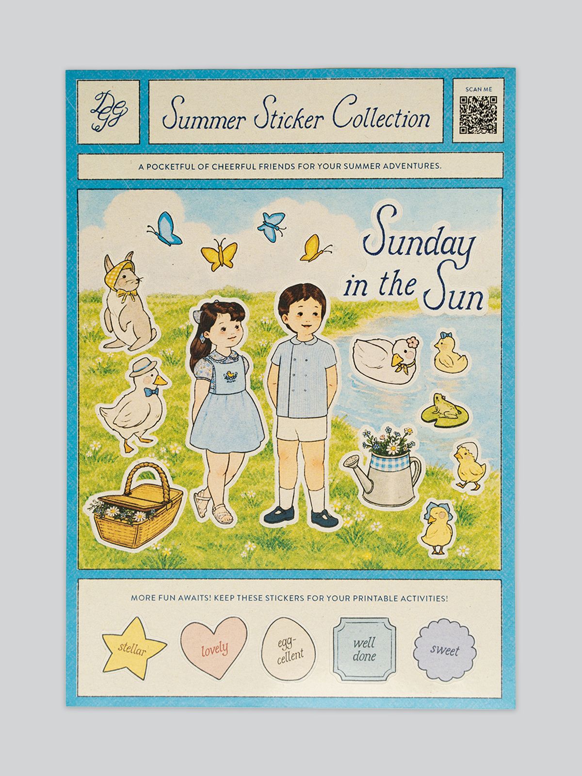 Summer Sticker Collection