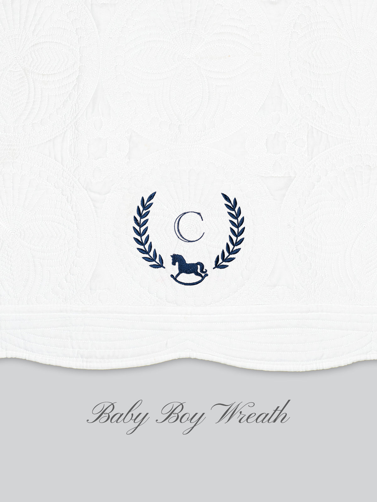 Heirloom Blanket in Pure White