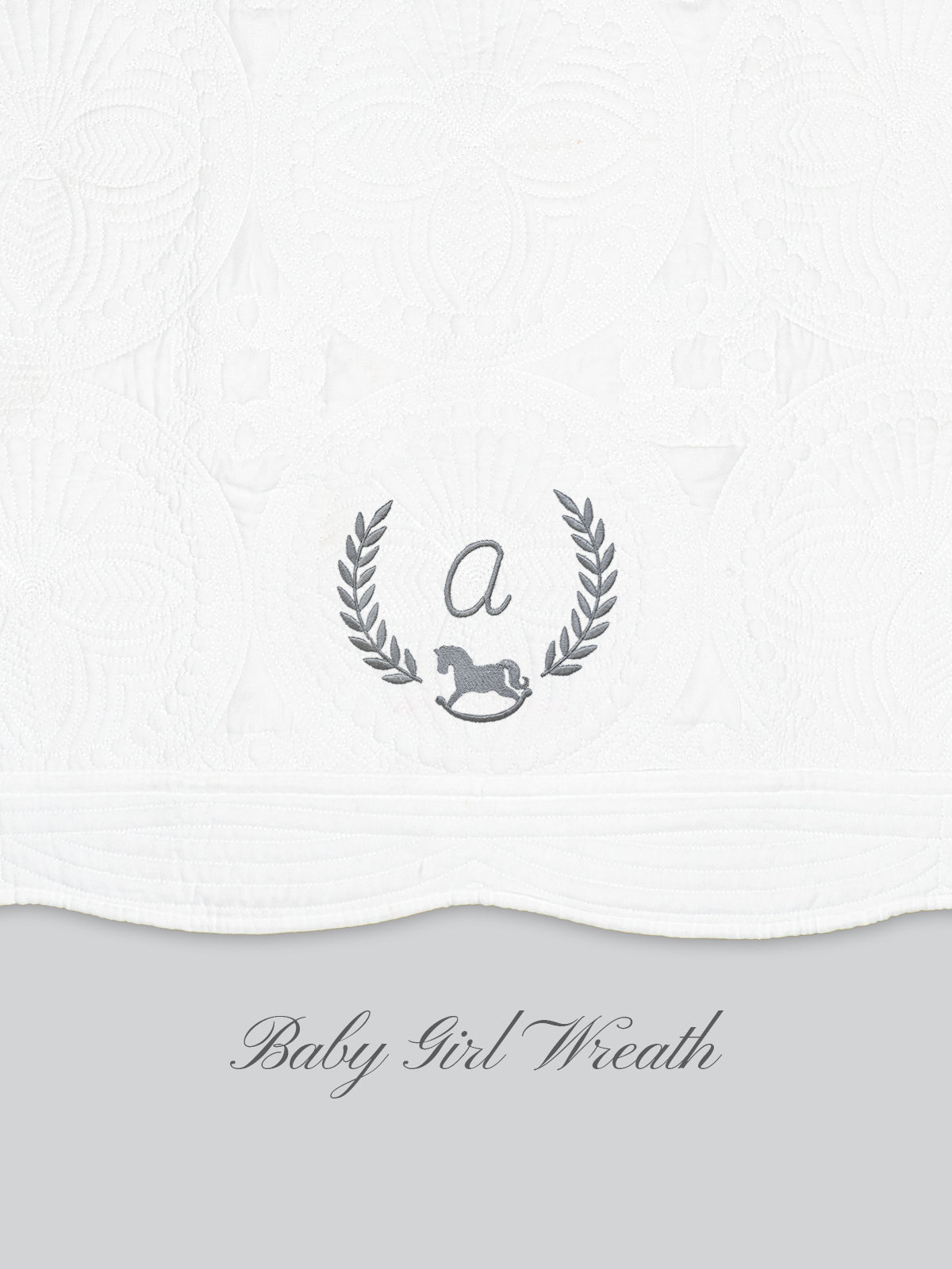 Heirloom Blanket in Pure White