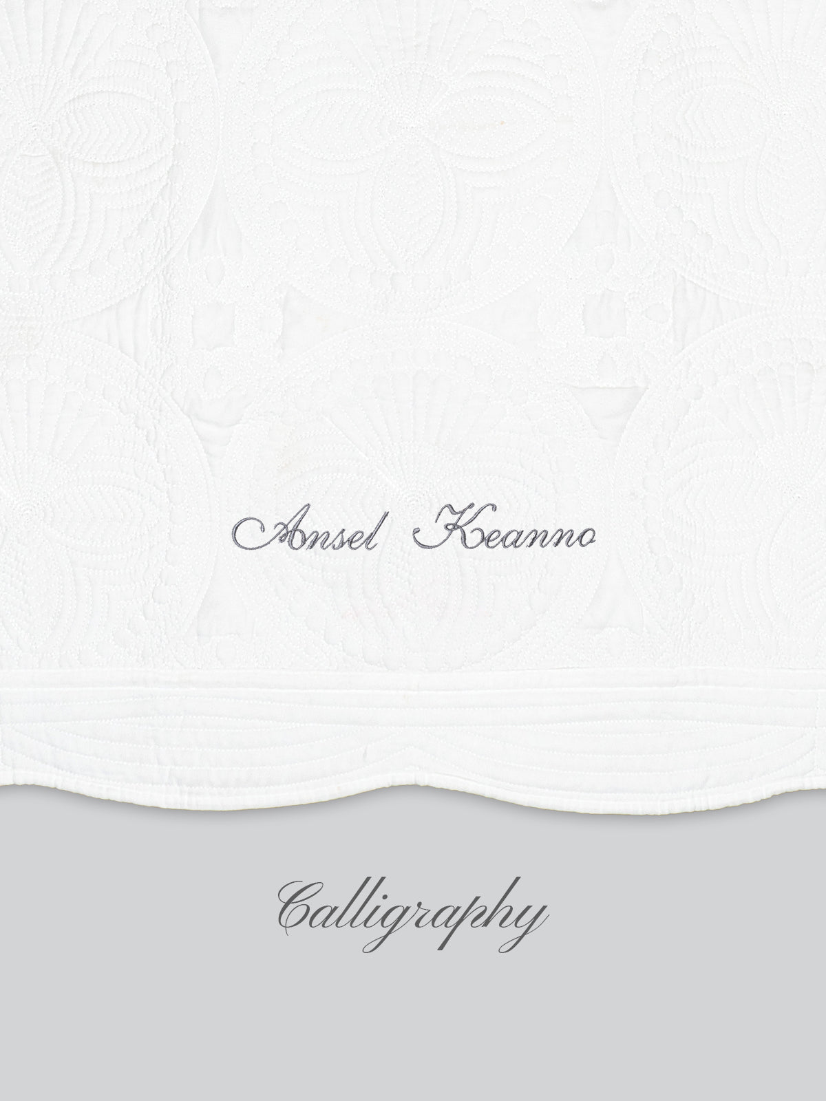 Heirloom Blanket in Pure White