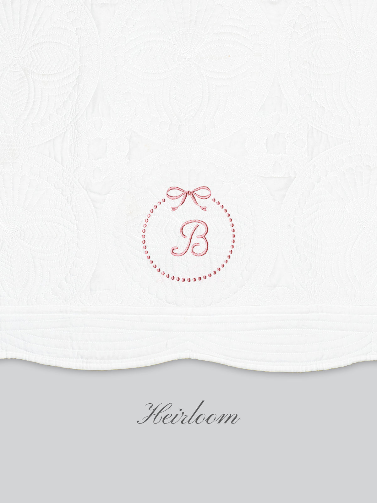 Heirloom Blanket in Pure White