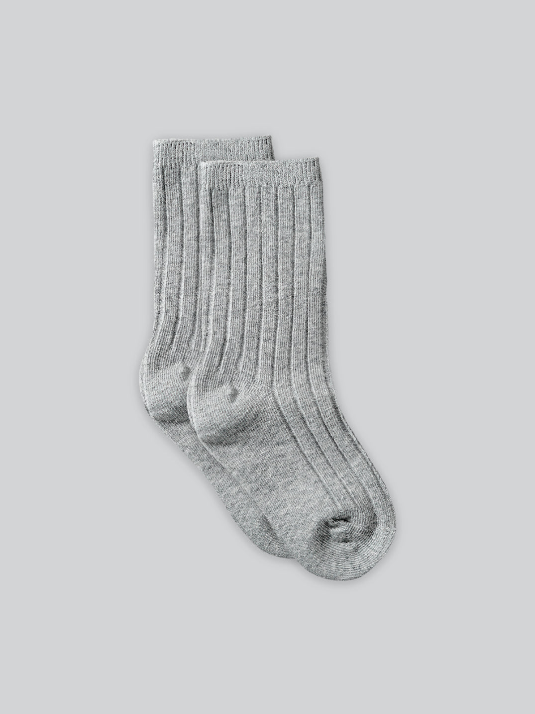 Cotton Ribbed Socks in Set of 3 - Blue Set