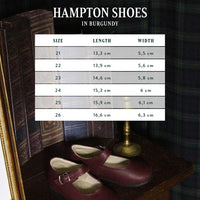 Hampton Shoes in Burgundy