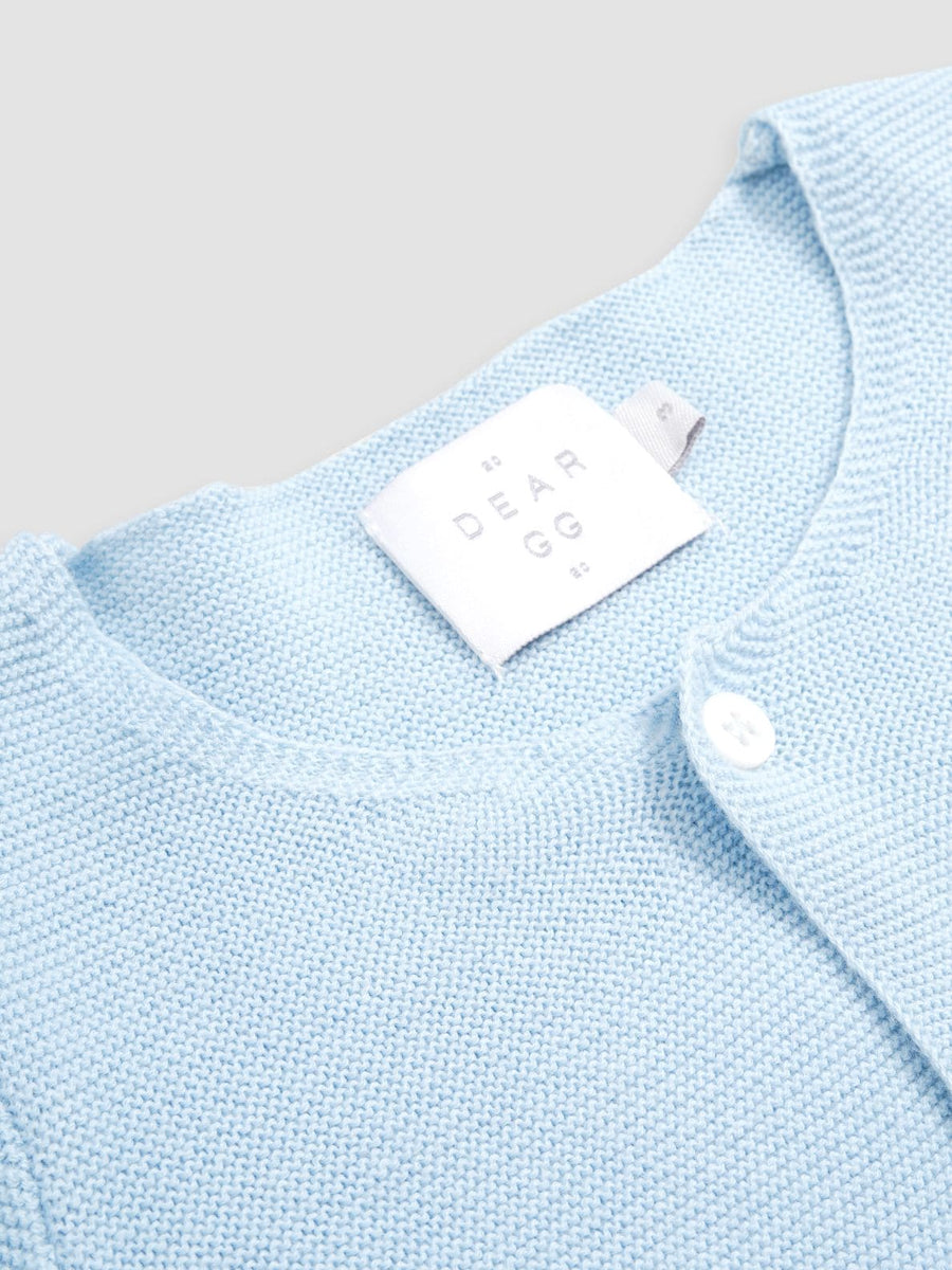 The Ultimate Cotton Cardigan in Sky Blue