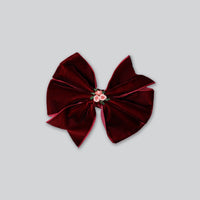 Assorted Holiday Bow Hair Clips