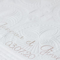 Heirloom Blanket in Pure White