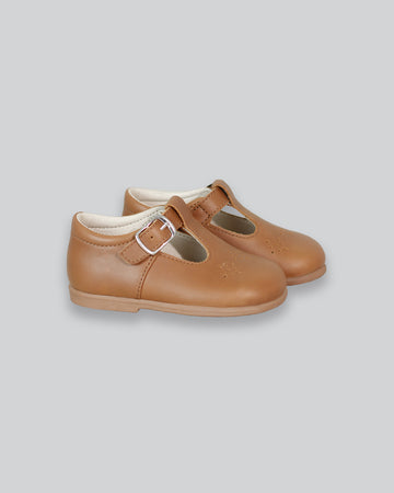Cardiff Shoes in Caramel