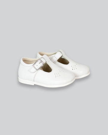 Cardiff Shoes in Pure White