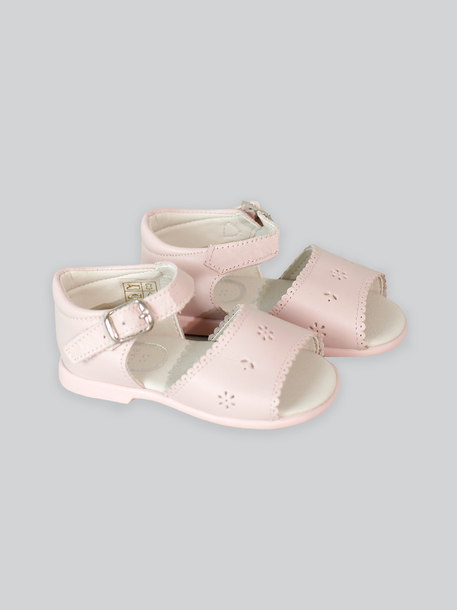 Belfast Sandals in Baby Pink